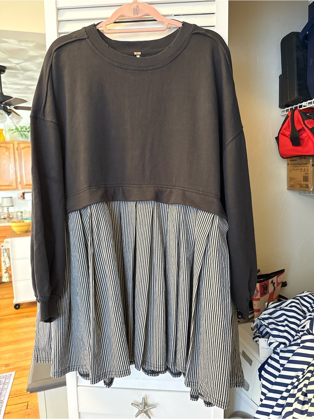 Free People Eleanor sweatshirt dress